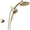 DELTA Universal Showering Components PivotPro 3-in-1 Combination Shower — Champagne Bronze