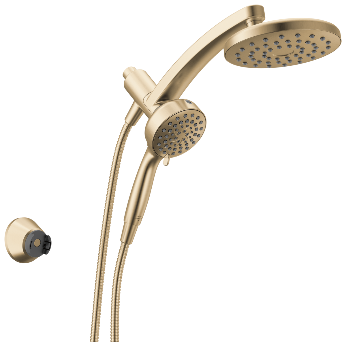 DELTA Universal Showering Components PivotPro 3-in-1 Combination Shower — Champagne Bronze