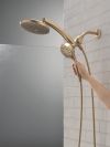 DELTA Universal Showering Components PivotPro 3-in-1 Combination Shower — Champagne Bronze