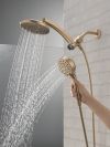 DELTA Universal Showering Components PivotPro 3-in-1 Combination Shower — Champagne Bronze