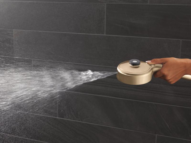 DELTA Universal Showering Components PivotPro 3-in-1 Combination Shower — Champagne Bronze