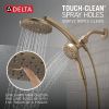 DELTA Universal Showering Components PivotPro 3-in-1 Combination Shower — Champagne Bronze