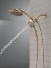 DELTA Universal Showering Components PivotPro 3-in-1 Combination Shower — Champagne Bronze