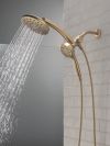 DELTA Universal Showering Components PivotPro 3-in-1 Combination Shower — Champagne Bronze
