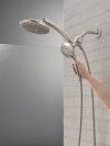DELTA Universal Showering Components PivotPro 3-in-1 Combination Shower — Spotshield Brushed Nickel