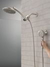 DELTA Universal Showering Components PivotPro 3-in-1 Combination Shower — Spotshield Brushed Nickel