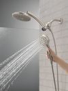 DELTA Universal Showering Components PivotPro 3-in-1 Combination Shower — Spotshield Brushed Nickel
