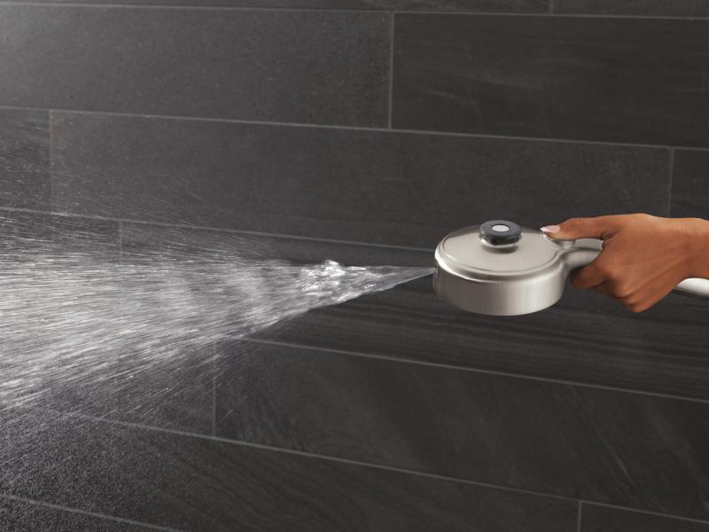DELTA Universal Showering Components PivotPro 3-in-1 Combination Shower — Spotshield Brushed Nickel