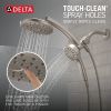 DELTA Universal Showering Components PivotPro 3-in-1 Combination Shower — Spotshield Brushed Nickel