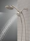DELTA Universal Showering Components PivotPro 3-in-1 Combination Shower — Spotshield Brushed Nickel