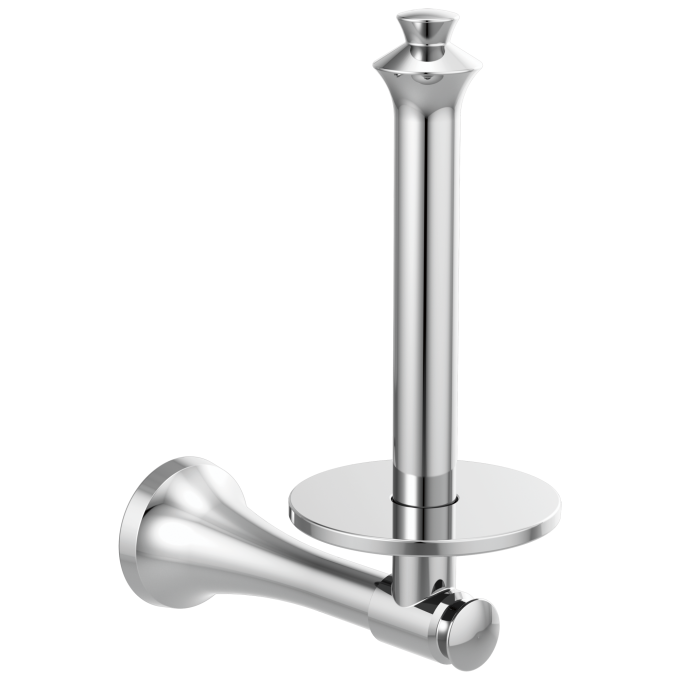 DELTA Dorval Tissue Holder Vertical — Chrome