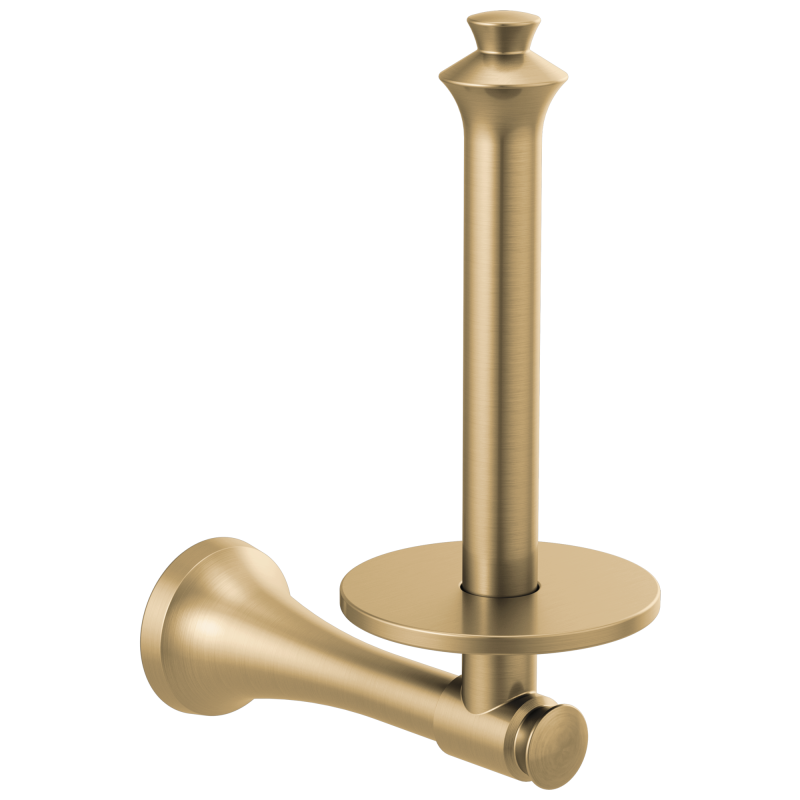 DELTA Dorval Tissue Holder Vertical — Champagne Bronze