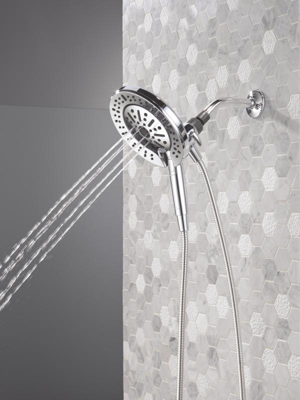 DELTA Universal Showering Components 6-Setting In2ition  with ProClean — Chrome