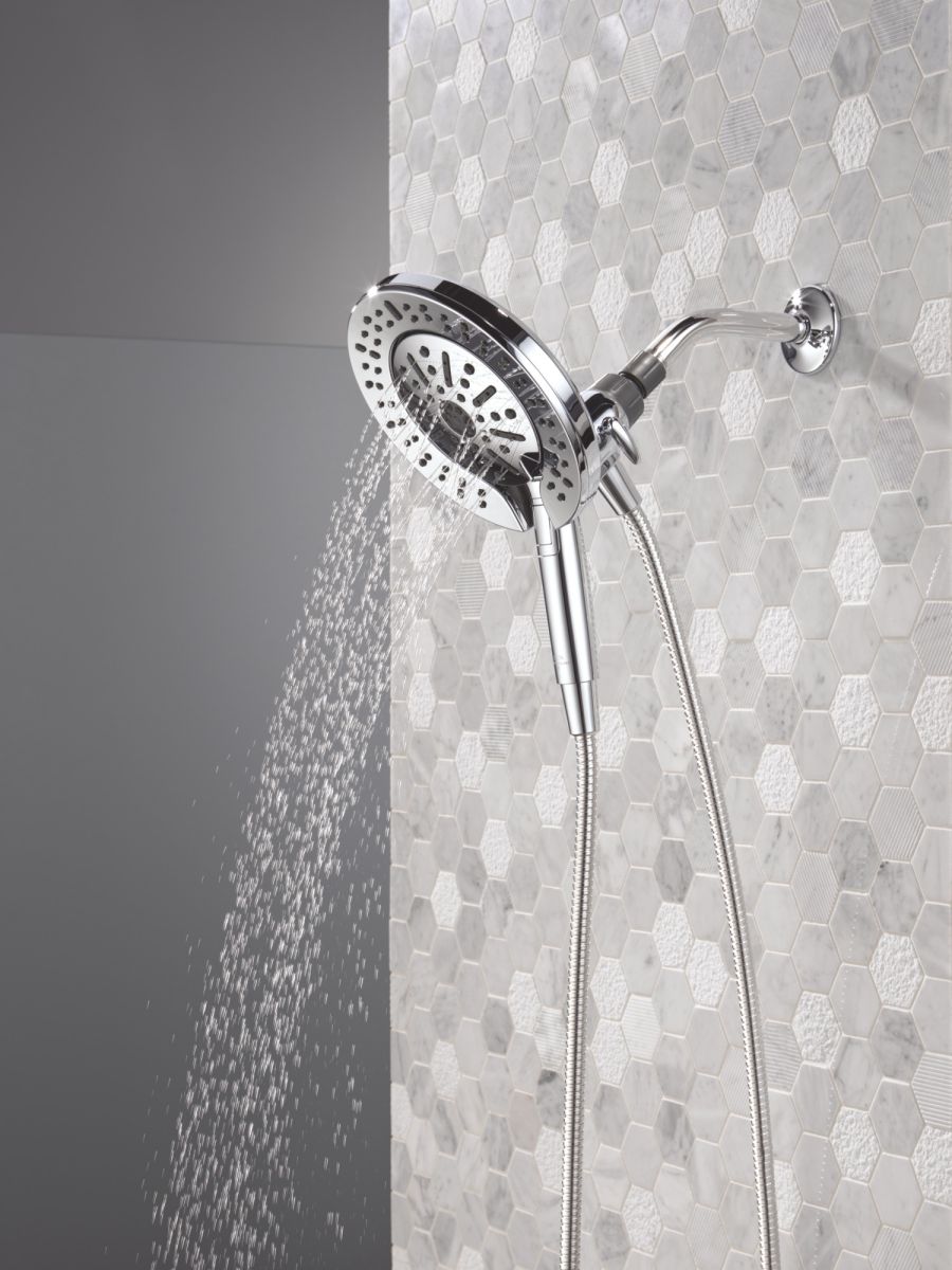 DELTA Universal Showering Components 6-Setting In2ition  with ProClean — Chrome