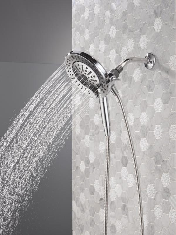 DELTA Universal Showering Components 6-Setting In2ition  with ProClean — Chrome