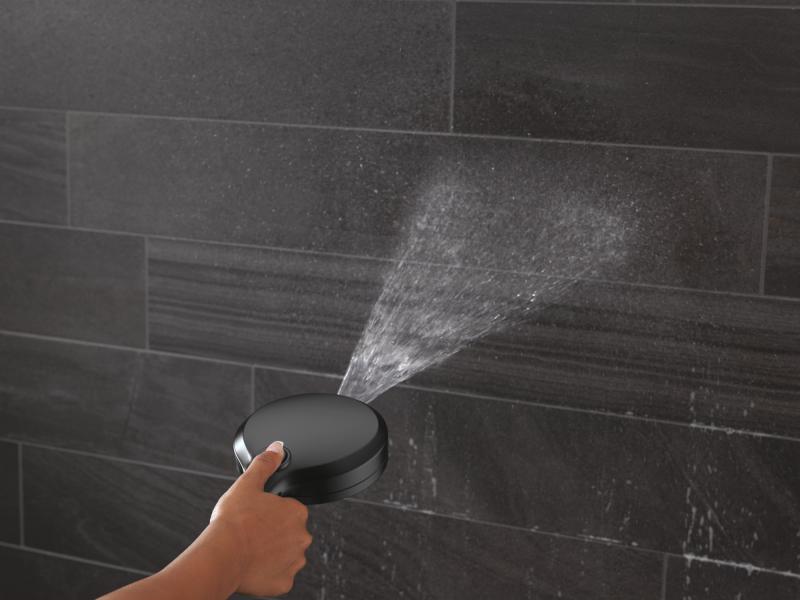 DELTA Universal Showering Components 6-Setting In2ition  with ProClean — Matte Black