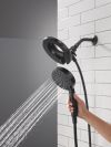 DELTA Universal Showering Components 6-Setting In2ition  with ProClean — Matte Black