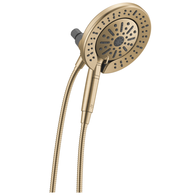 DELTA Universal Showering Components 6-Setting In2ition  with ProClean — Champagne Bronze