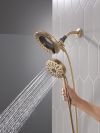 DELTA Universal Showering Components 6-Setting In2ition  with ProClean — Champagne Bronze