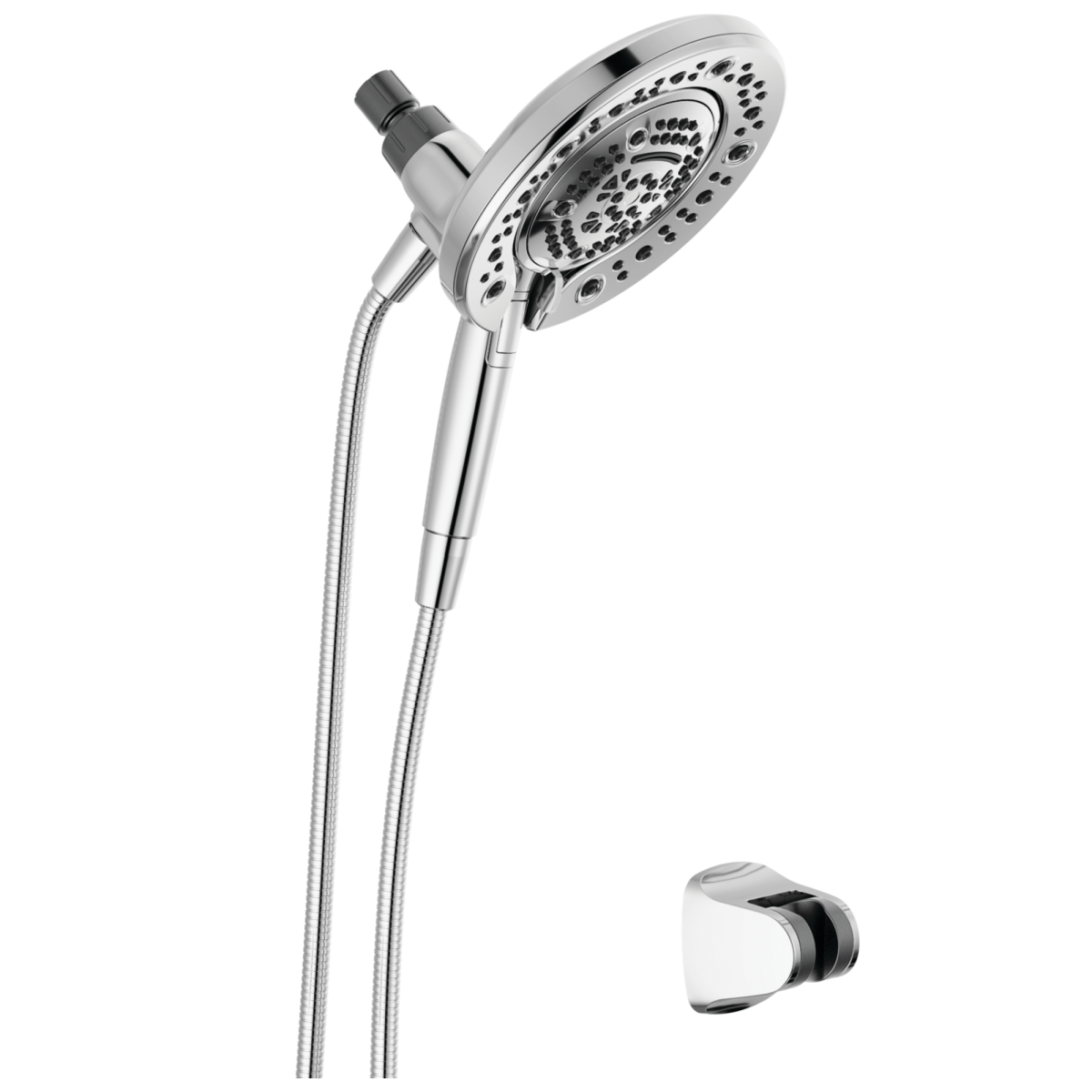 DELTA Universal Showering Components In2ition 7-Setting Two-in-One Shower — Chrome