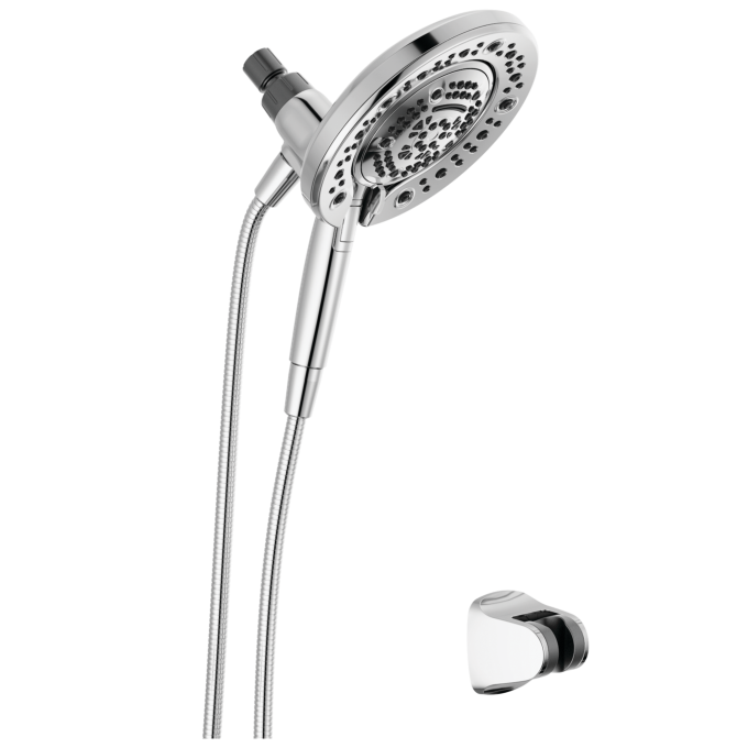 DELTA Universal Showering Components In2ition 7-Setting Two-in-One Shower — Chrome