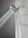 DELTA Universal Showering Components In2ition 7-Setting Two-in-One Shower — Chrome