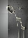 DELTA Universal Showering Components In2ition 7-Setting Two-in-One Shower — Spotshield Brushed Nickel