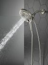 DELTA Universal Showering Components In2ition 7-Setting Two-in-One Shower — Spotshield Brushed Nickel