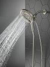 DELTA Universal Showering Components In2ition 7-Setting Two-in-One Shower — Spotshield Brushed Nickel
