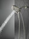 DELTA Universal Showering Components In2ition 7-Setting Two-in-One Shower — Satin Nickel