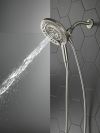 DELTA Universal Showering Components In2ition 7-Setting Two-in-One Shower — Satin Nickel
