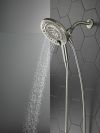 DELTA Universal Showering Components In2ition 7-Setting Two-in-One Shower — Satin Nickel