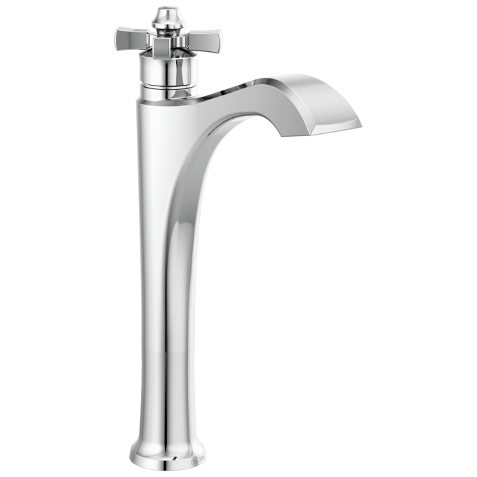 DELTA Dorval Single Handle Vessel Bathroom Faucet — Chrome