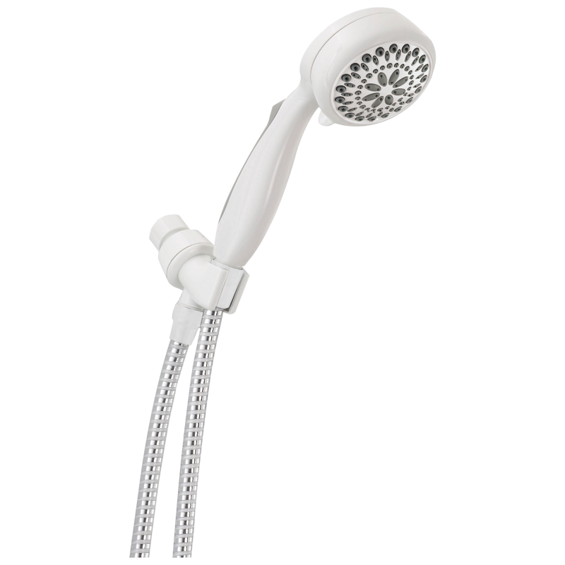 DELTA Universal Showering Components 7-Setting Hand Shower — White