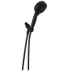 DELTA Universal Showering Components 6-Setting Hand Shower with Cleaning Spray — Matte Black
