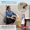 DELTA Universal Showering Components 6-Setting Hand Shower with Cleaning Spray — Matte Black