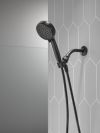 DELTA Universal Showering Components 6-Setting Hand Shower with Cleaning Spray — Matte Black