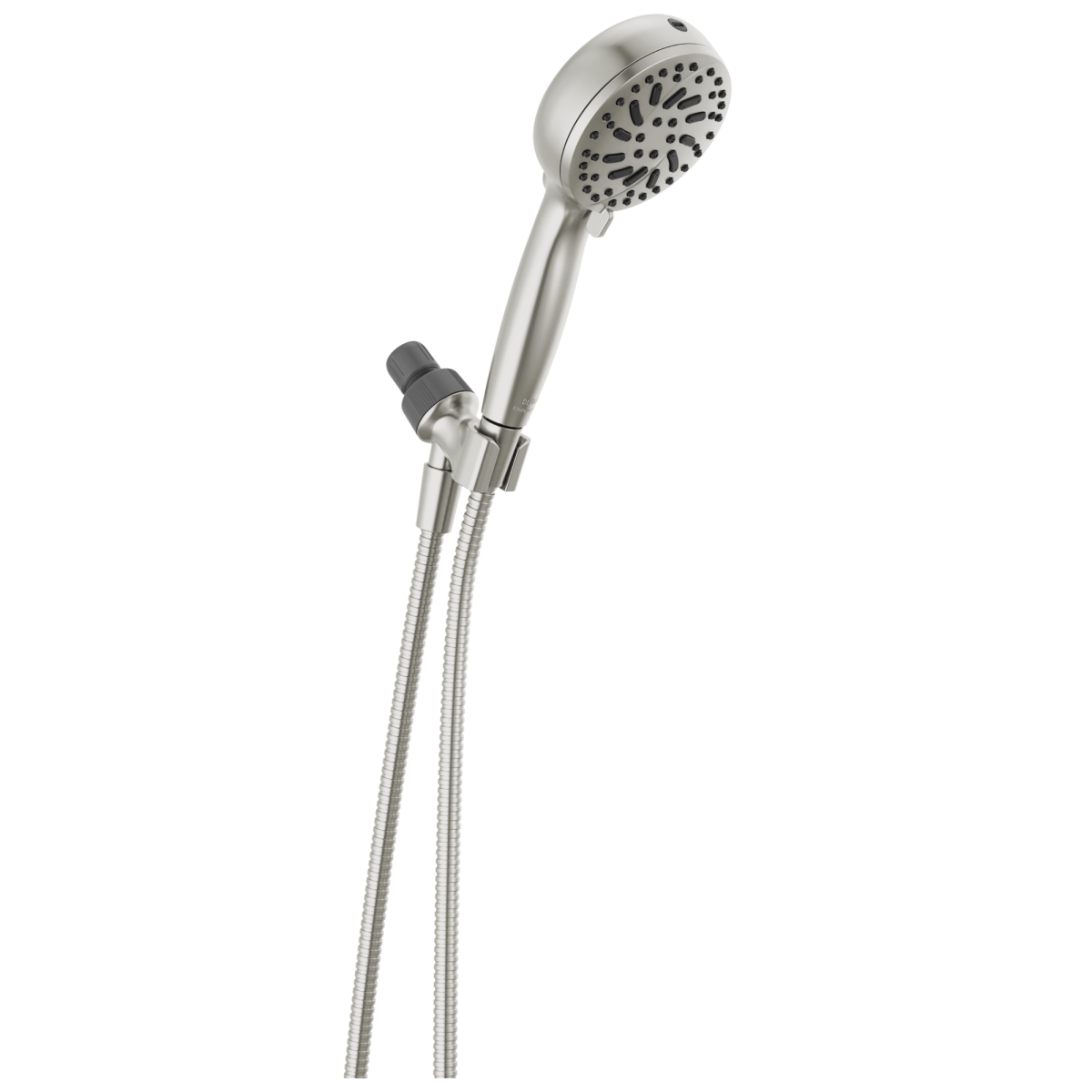 DELTA Universal Showering Components 6-Setting Hand Shower with Cleaning Spray — Spotshield Brushed Nickel