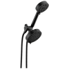 DELTA Universal Showering Components 5-Setting Two-in-One Combination Shower with Additional Mount — Matte Black
