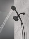 DELTA Universal Showering Components 5-Setting Two-in-One Combination Shower with Additional Mount — Matte Black