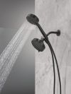 DELTA Universal Showering Components 5-Setting Two-in-One Combination Shower with Additional Mount — Matte Black