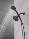 DELTA Universal Showering Components 5-Setting Two-in-One Combination Shower with Additional Mount — Matte Black