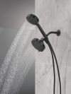 DELTA Universal Showering Components 5-Setting Two-in-One Combination Shower with Additional Mount — Matte Black