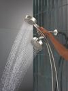 DELTA Universal Showering Components 5-Setting Two-in-One Combination Shower with Additional Mount — Stainless