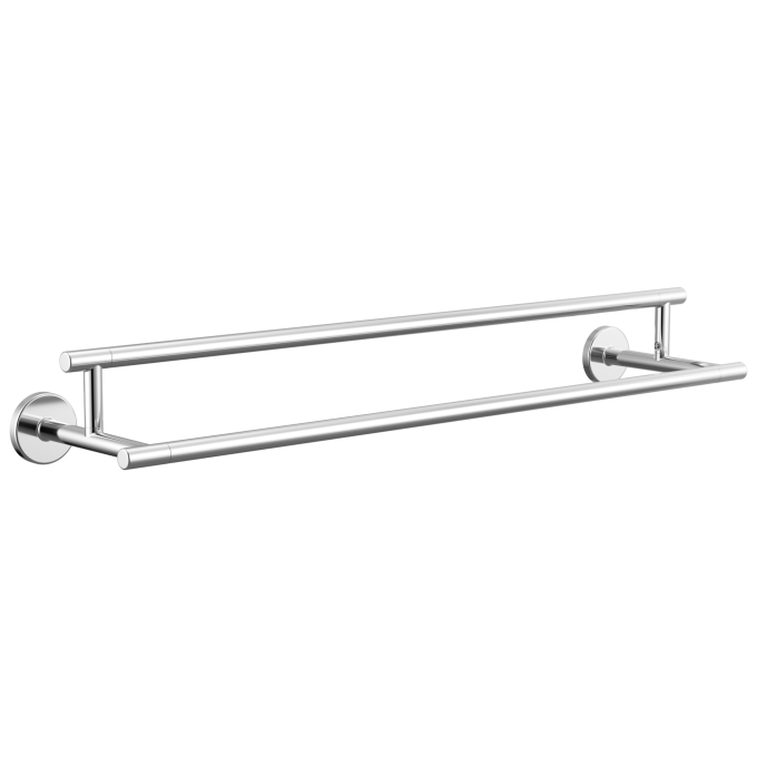 DELTA Trinsic 24" Double Towel Bar — Chrome