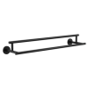 DELTA Trinsic 24" Double Towel Bar — Matte Black