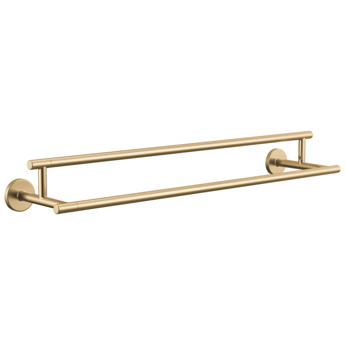 DELTA Trinsic 24" Double Towel Bar — Champagne Bronze