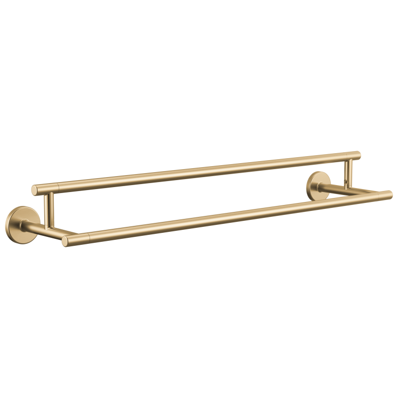 DELTA Trinsic 24" Double Towel Bar — Champagne Bronze