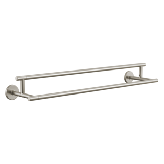 DELTA Trinsic 24" Double Towel Bar — Stainless