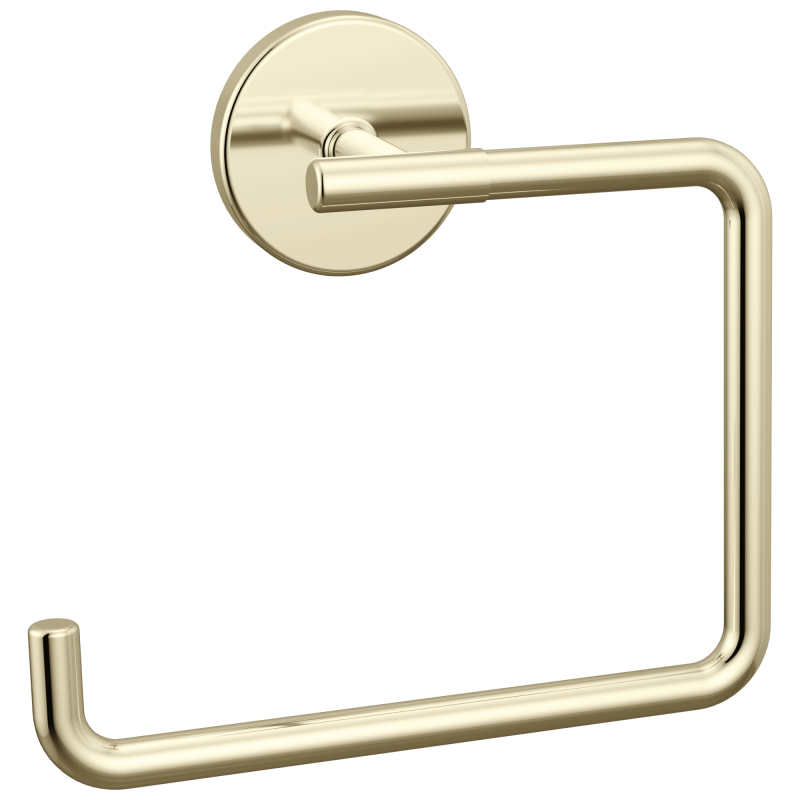 DELTA Trinsic Towel Ring — Polished Nickel